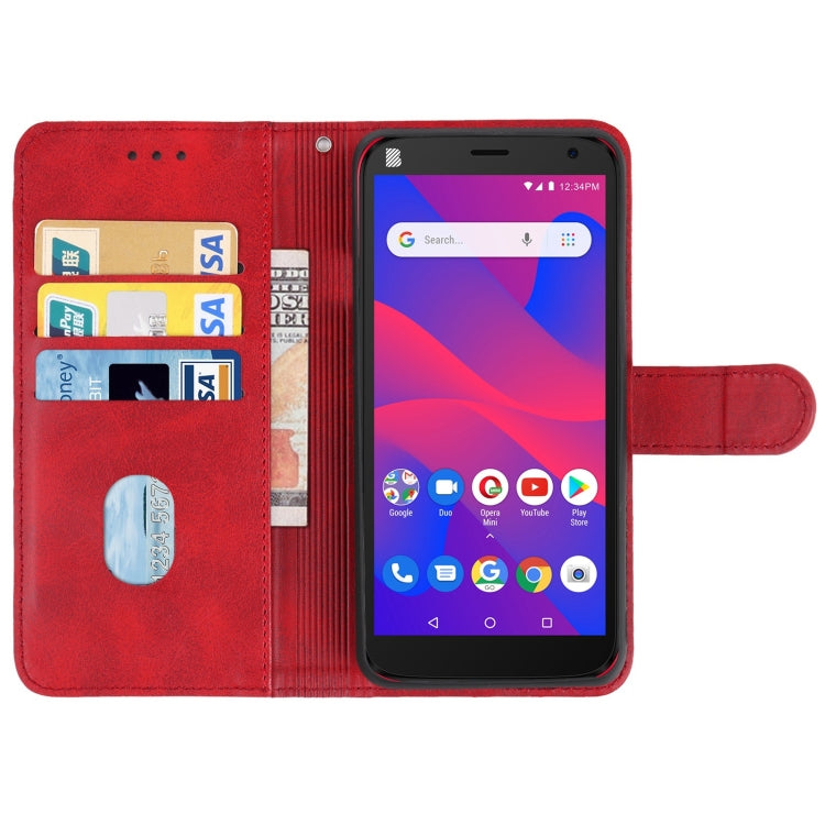 For BLU C5 Plus Leather Phone Case