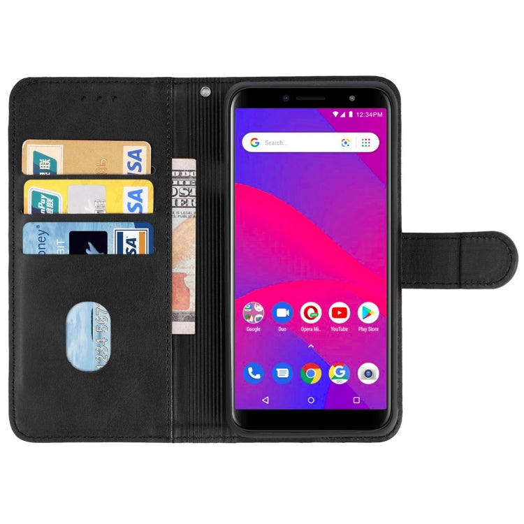 For BLU C6 2019 Leather Phone Case
