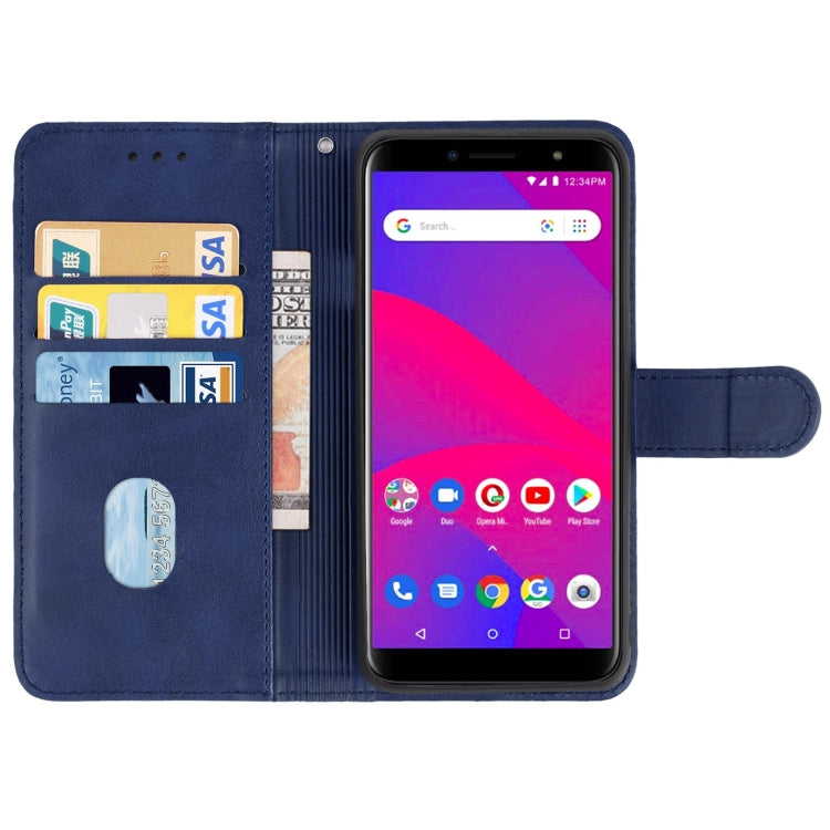 For BLU C6 2019 Leather Phone Case