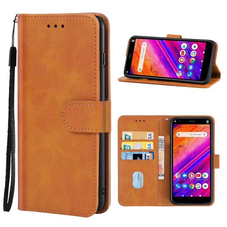 For BLU G5 Leather Phone Case