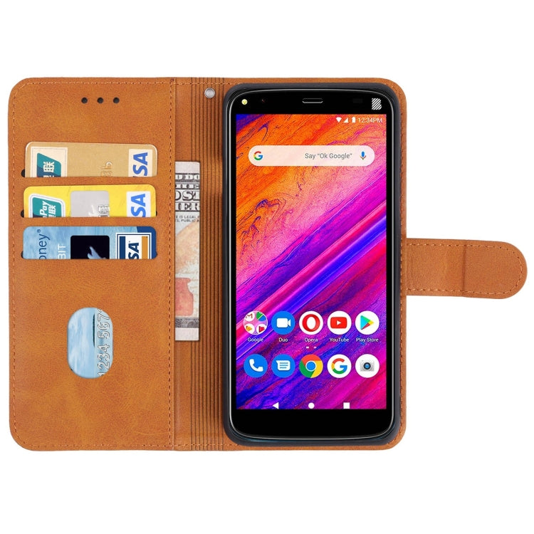 For BLU G5 Leather Phone Case