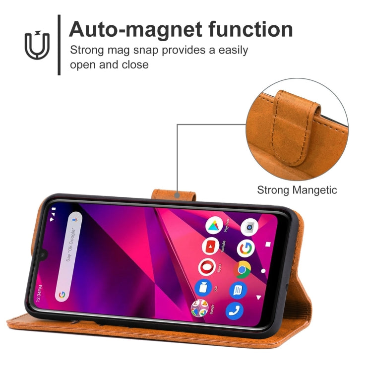 For BLU G60 Leather Phone Case
