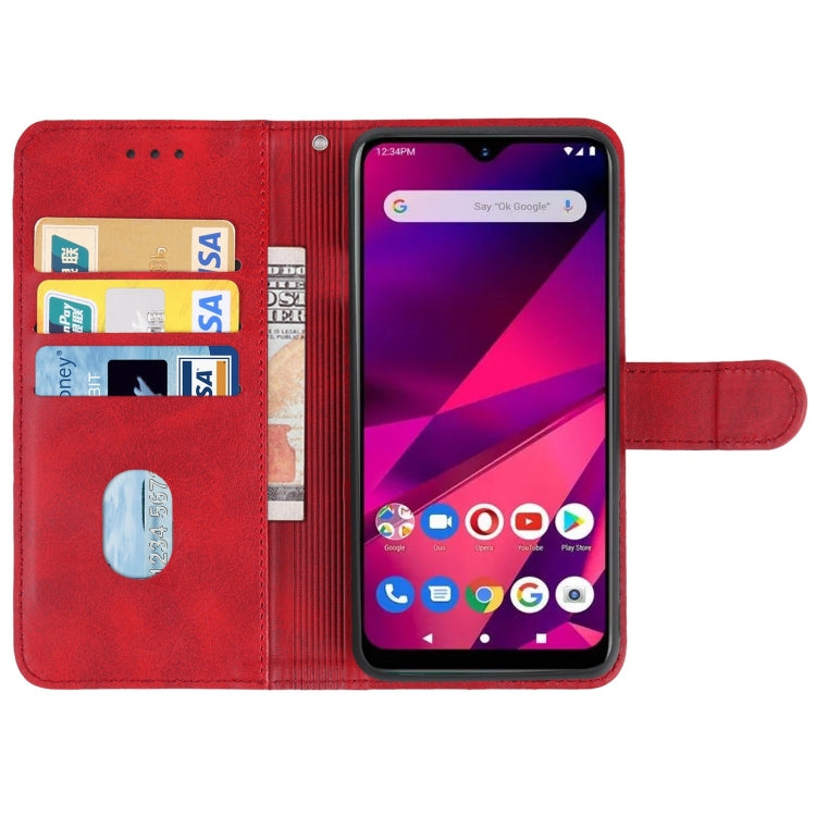 For BLU G80 Leather Phone Case
