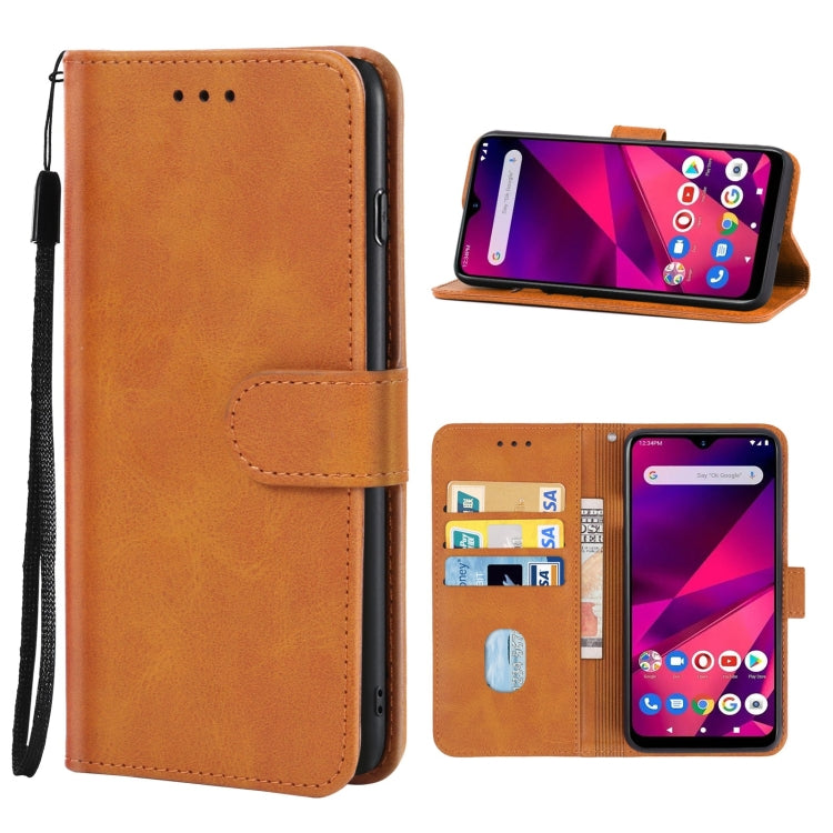 For BLU G80 Leather Phone Case