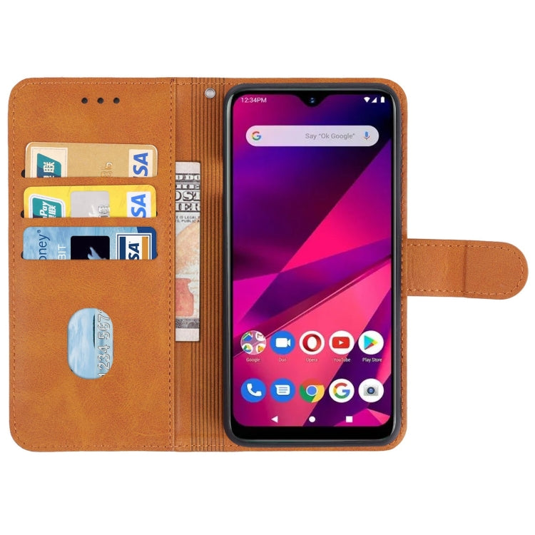 For BLU G80 Leather Phone Case