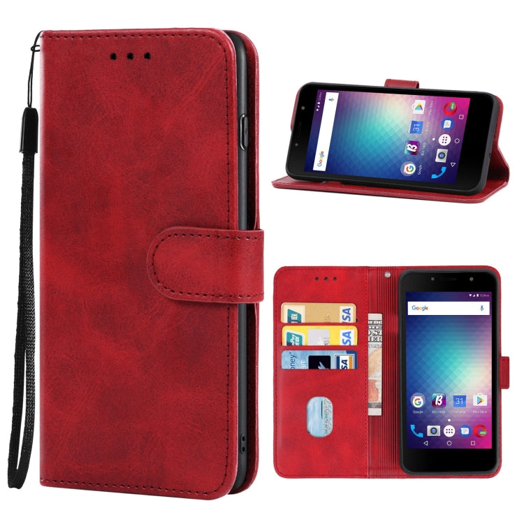 For BLU J2 Leather Phone Case