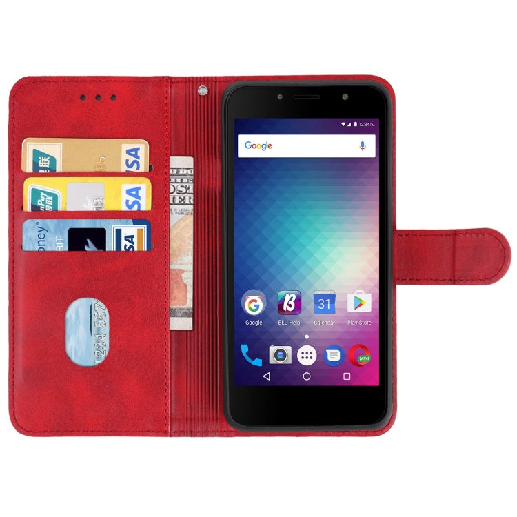 For BLU J2 Leather Phone Case