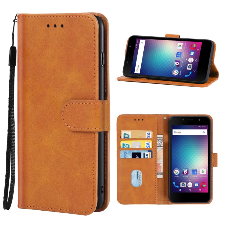 For BLU J2 Leather Phone Case