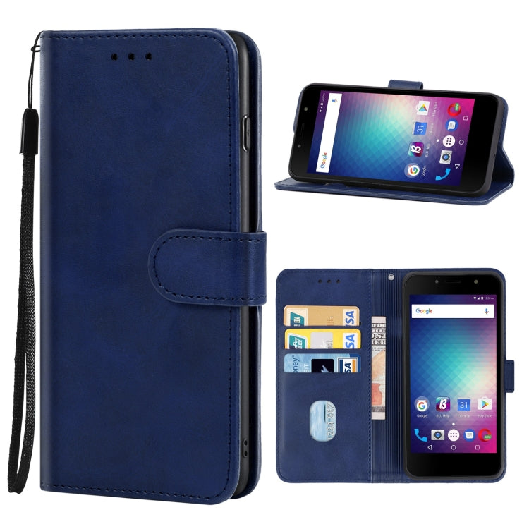 For BLU J2 Leather Phone Case