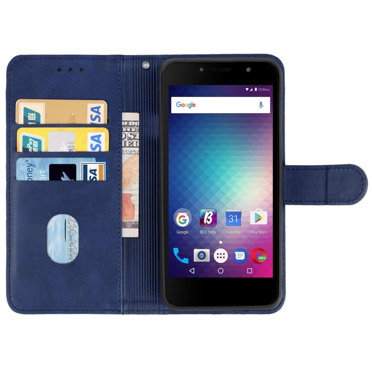 For BLU J2 Leather Phone Case