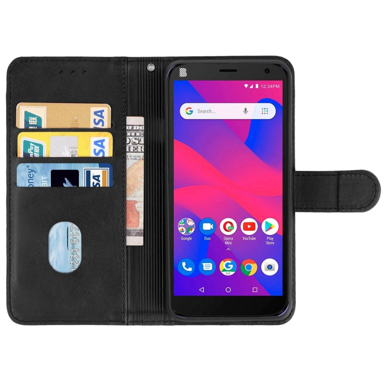 For BLU J4 Leather Phone Case