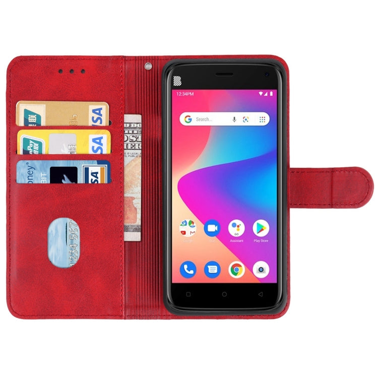 For BLU J5L Leather Phone Case