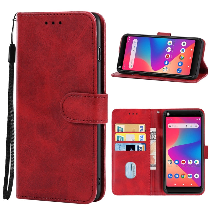 For BLU J6 2020 Leather Phone Case