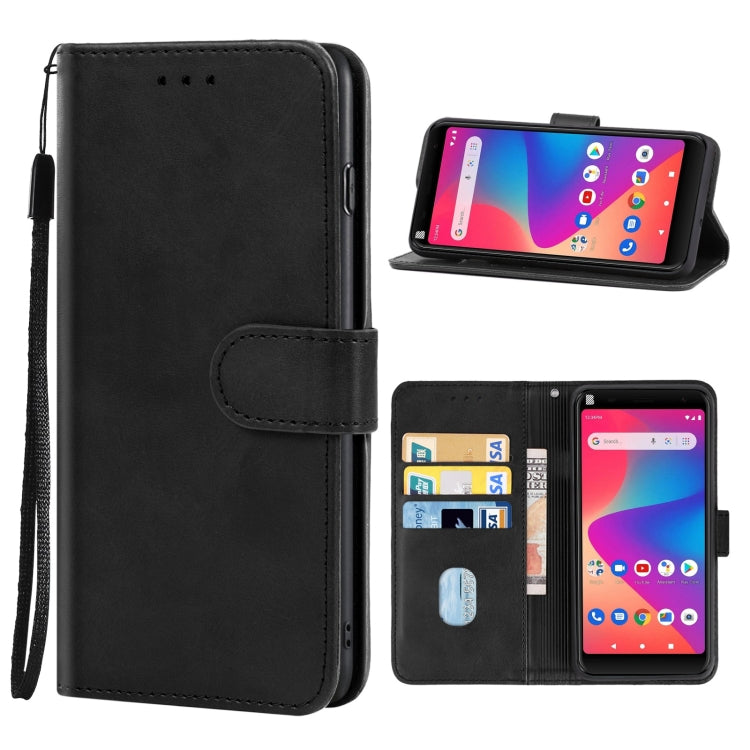 For BLU J6 2020 Leather Phone Case
