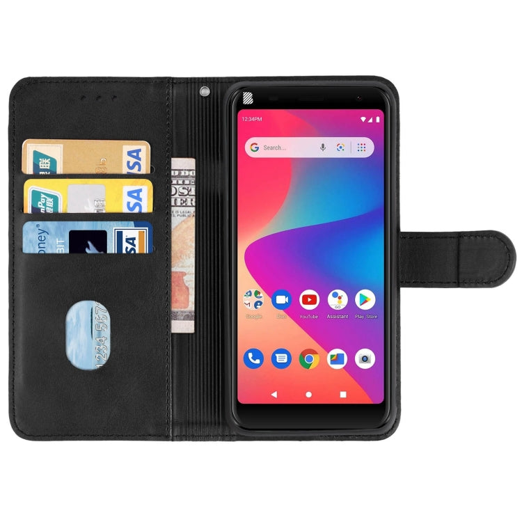 For BLU J6 2020 Leather Phone Case