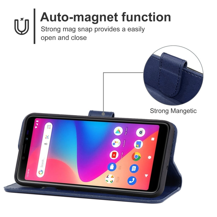 For BLU Studio X10+ Leather Phone Case