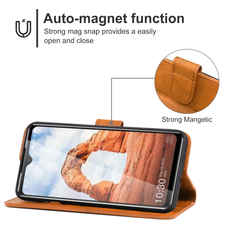 For Oukitel WP8 Pro Leather Phone Case