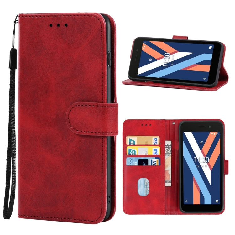 Leather Phone Case For Wiko Y52