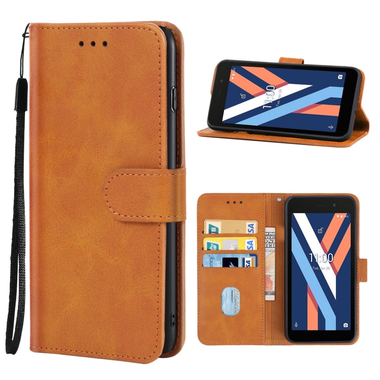 Leather Phone Case For Wiko Y52