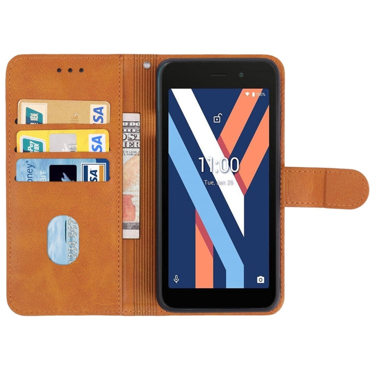 Leather Phone Case For Wiko Y52