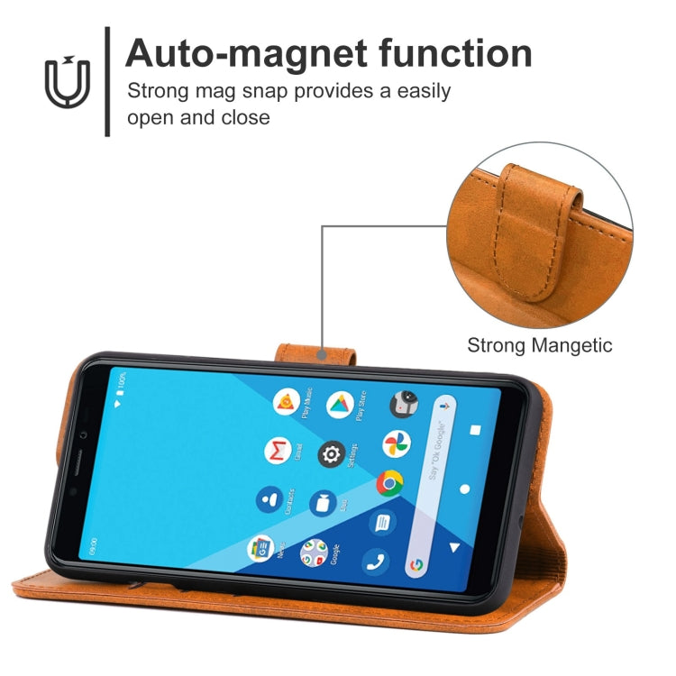 Leather Phone Case For Wiko Sunny 5 Lite