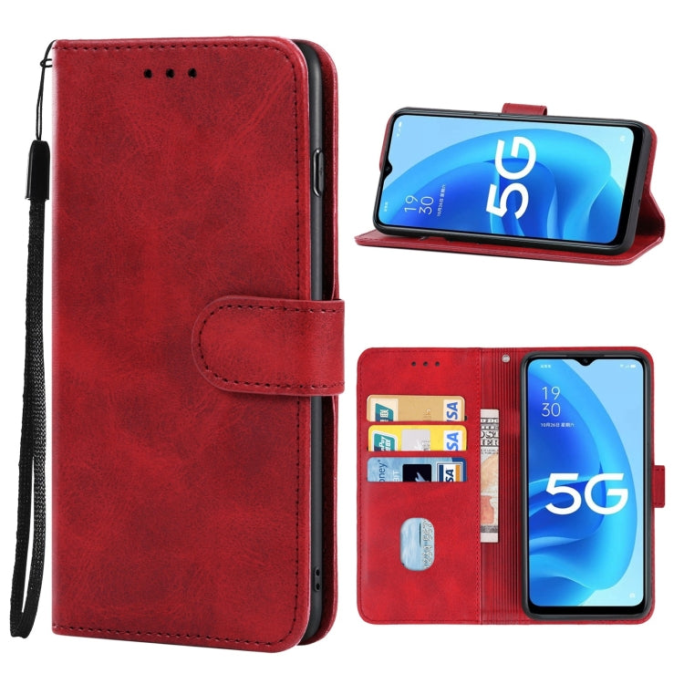 For OPPO A56 5G Leather Phone Case