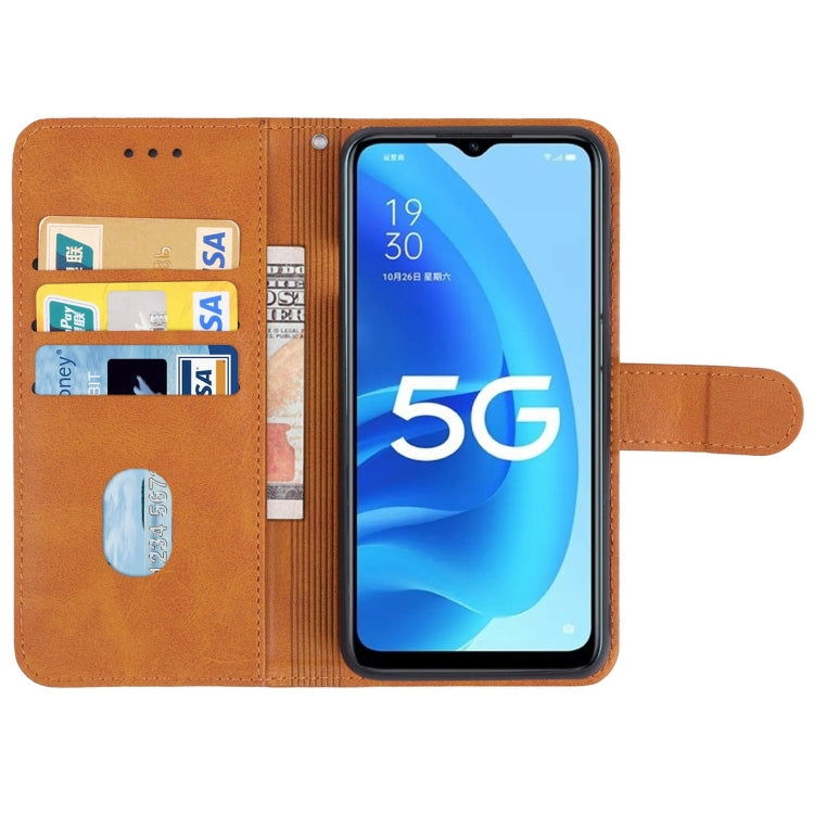 For OPPO A56 5G Leather Phone Case