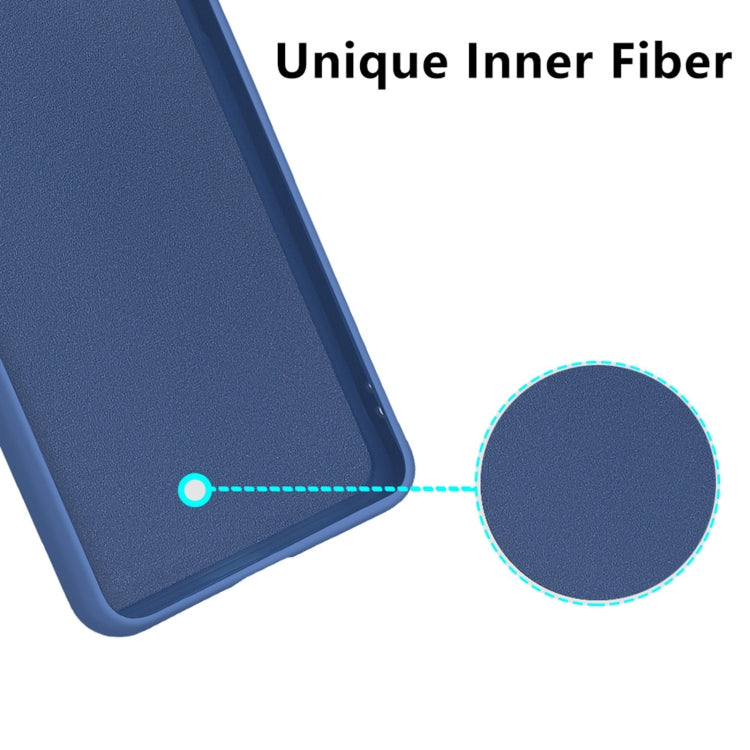 For Samsung Galaxy A32 5G Liquid Silicone Skin Feel Shockproof Phone Case with Card Slot