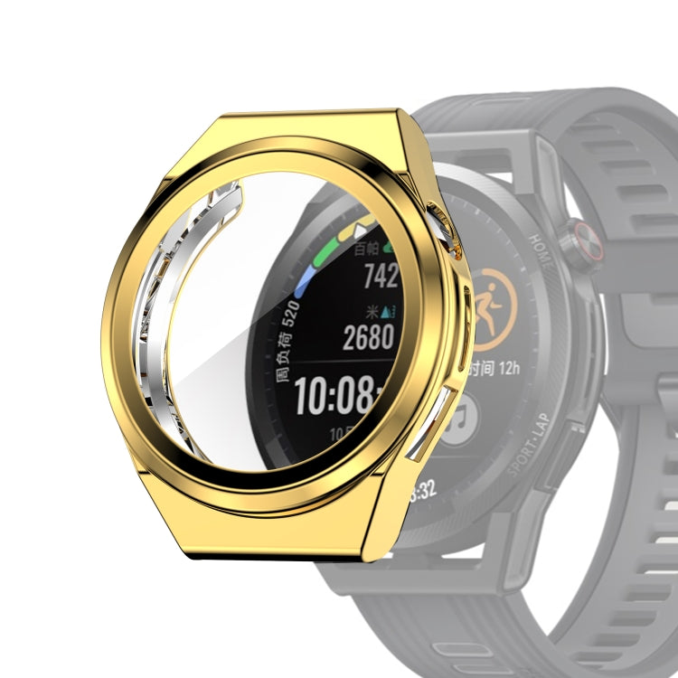 For Huawei Watch GT Runner Full Coverage TPU Electroplating Protective Case Cover