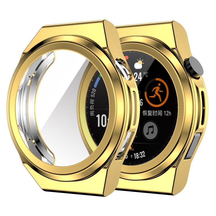 For Huawei Watch GT Runner Full Coverage TPU Electroplating Protective Case Cover