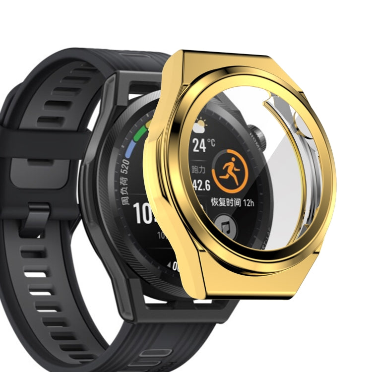 For Huawei Watch GT Runner Full Coverage TPU Electroplating Protective Case Cover