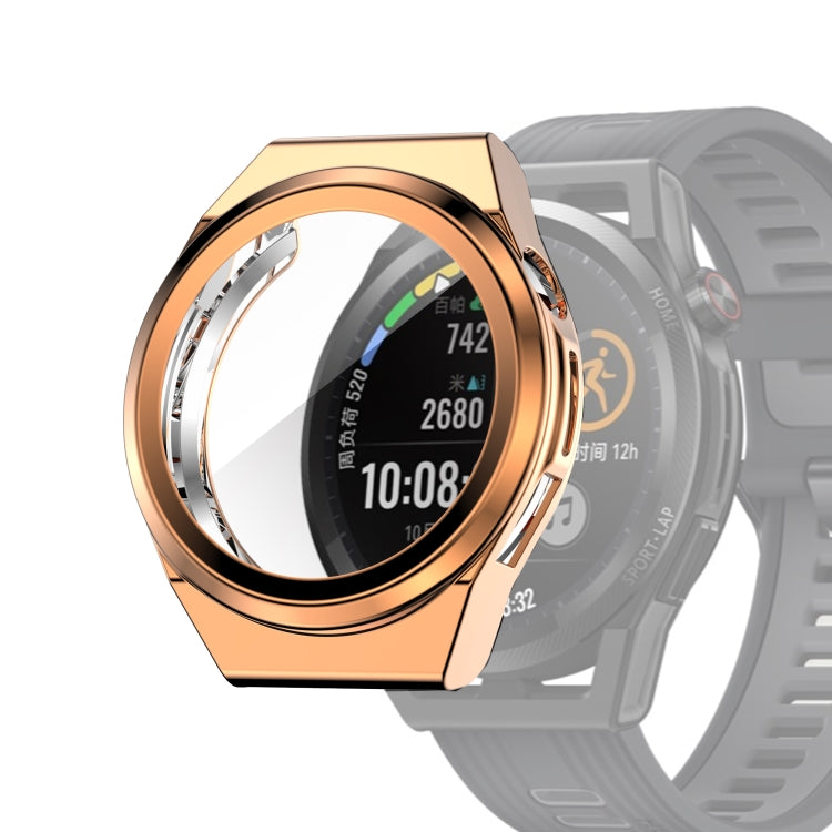 For Huawei Watch GT Runner Full Coverage TPU Electroplating Protective Case Cover