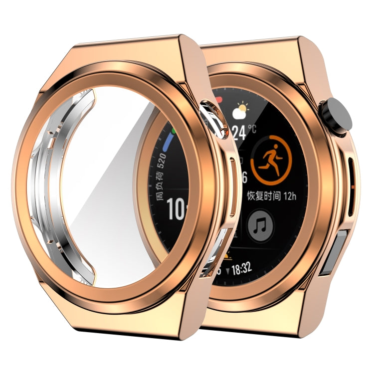 For Huawei Watch GT Runner Full Coverage TPU Electroplating Protective Case Cover