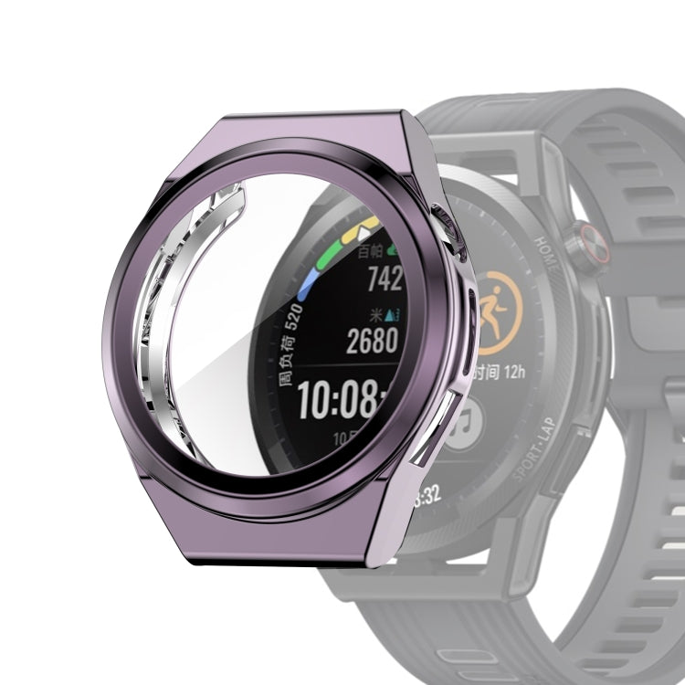 For Huawei Watch GT Runner Full Coverage TPU Electroplating Protective Case Cover