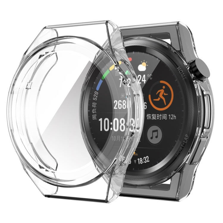For Huawei Watch GT Runner Full Coverage TPU Electroplating Protective Case Cover