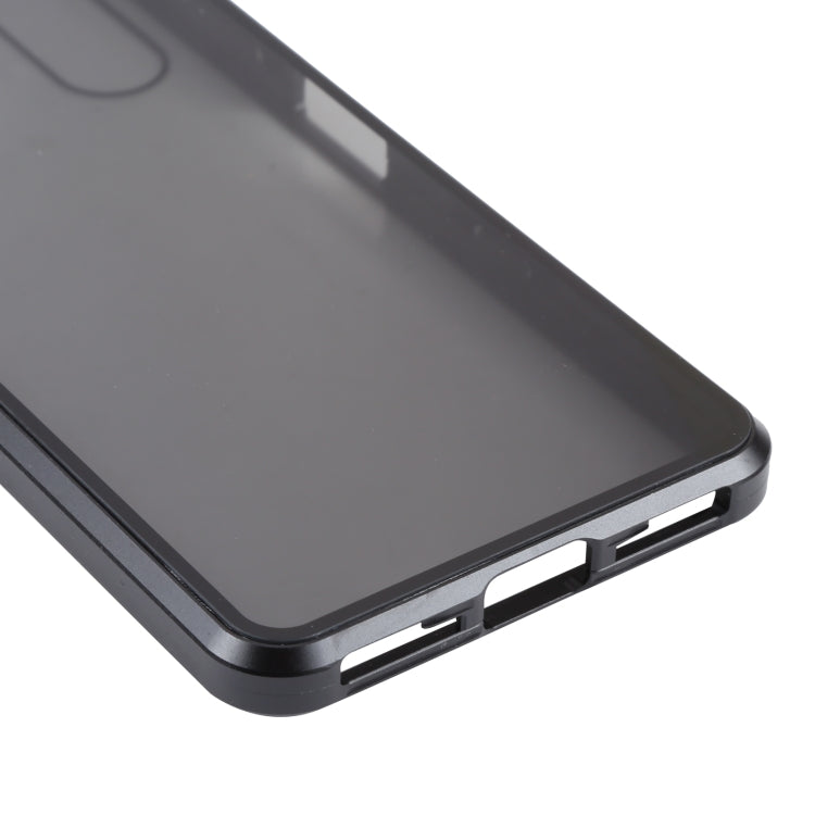 For Sony Xperia 10 III Anti-peeping Magnetic Double-sided Tempered Glass Phone Case