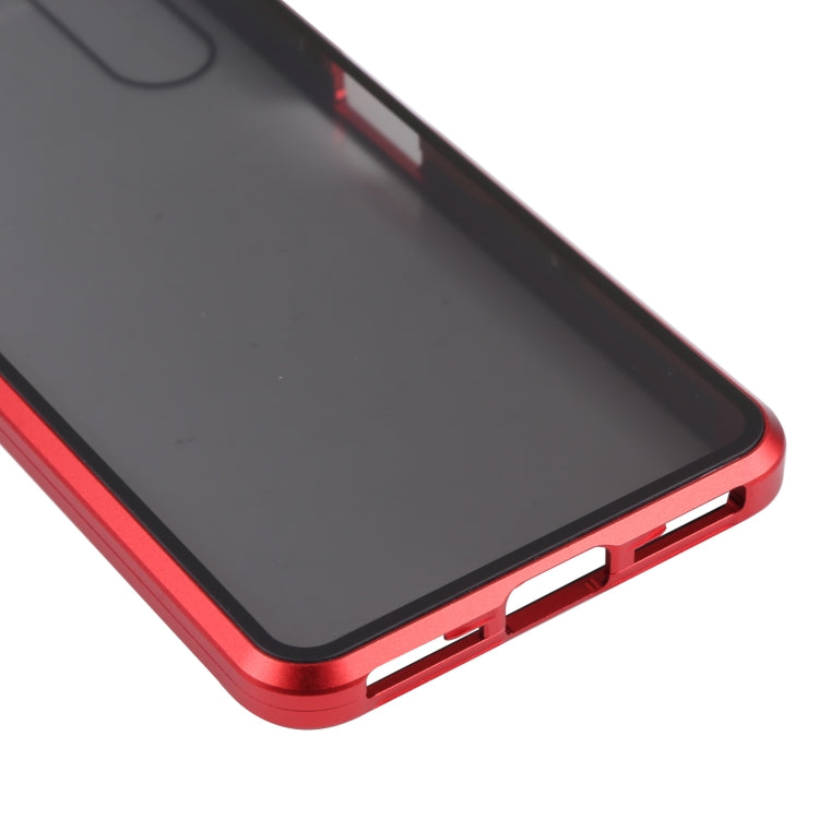 For Sony Xperia 10 III Anti-peeping Magnetic Double-sided Tempered Glass Phone Case