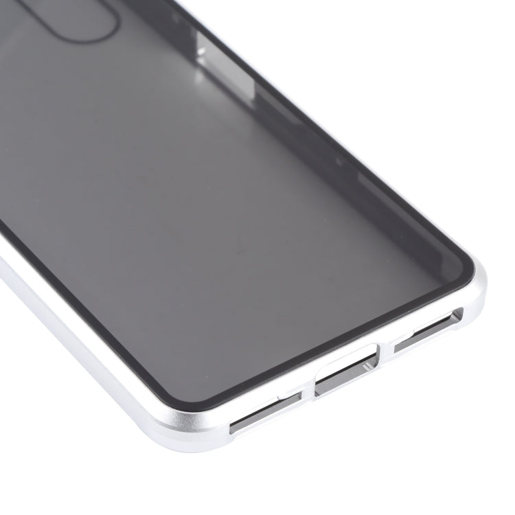 For Sony Xperia 10 III Anti-peeping Magnetic Double-sided Tempered Glass Phone Case