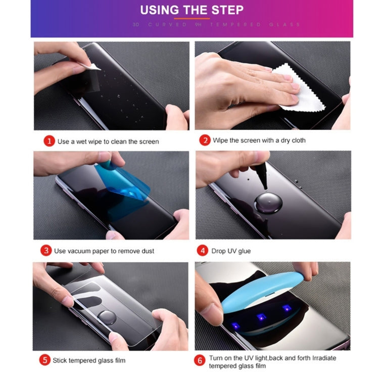 UV Liquid Curved Full Glue Tempered Glass Film For Xiaomi 12 Pro