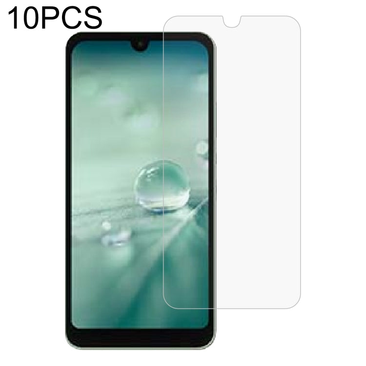 10 PCS 0.26mm 9H 2.5D Tempered Glass Film For Sharp Aquos Wish