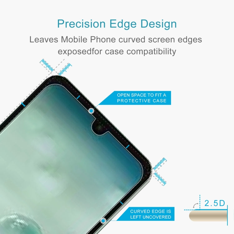 10 PCS 0.26mm 9H 2.5D Tempered Glass Film For Sharp Aquos Wish