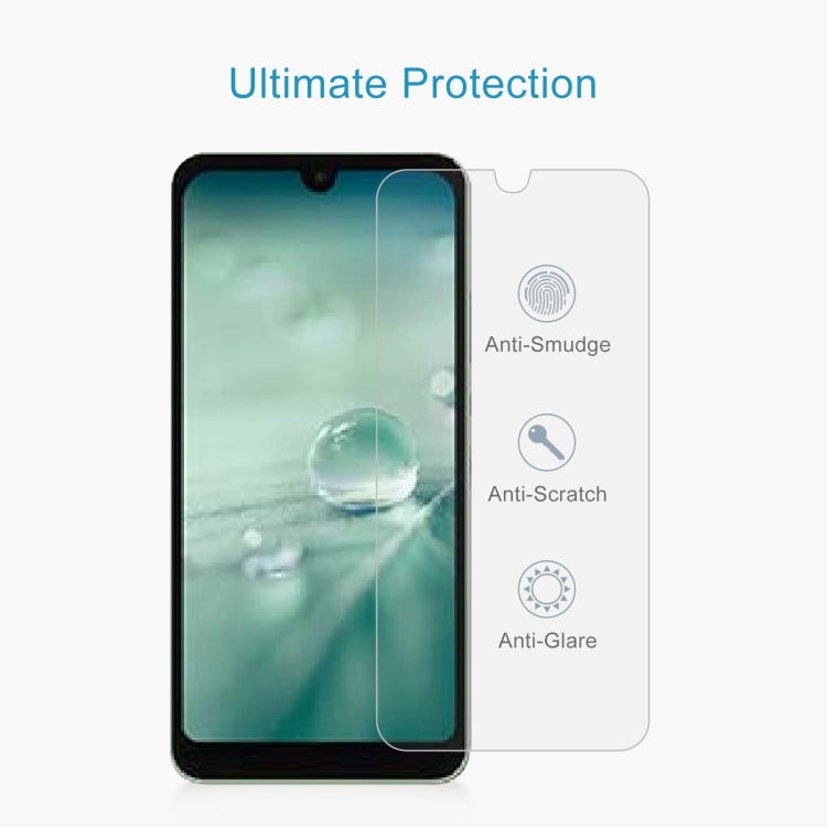 10 PCS 0.26mm 9H 2.5D Tempered Glass Film For Sharp Aquos Wish