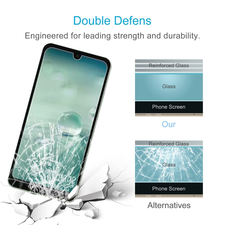 10 PCS 0.26mm 9H 2.5D Tempered Glass Film For Sharp Aquos Wish