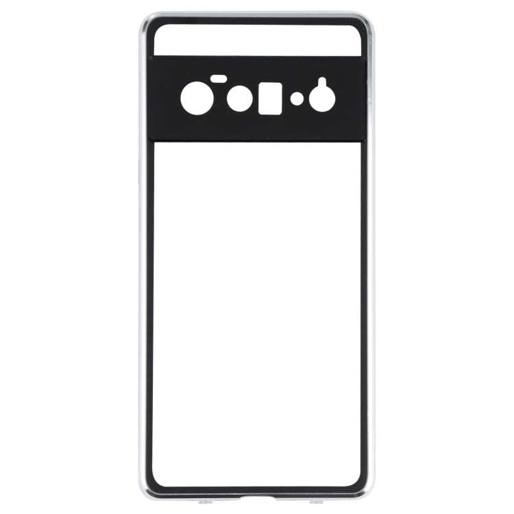 For Google Pixel 6 Pro HD Magnetic Metal Tempered Glass Phone Case