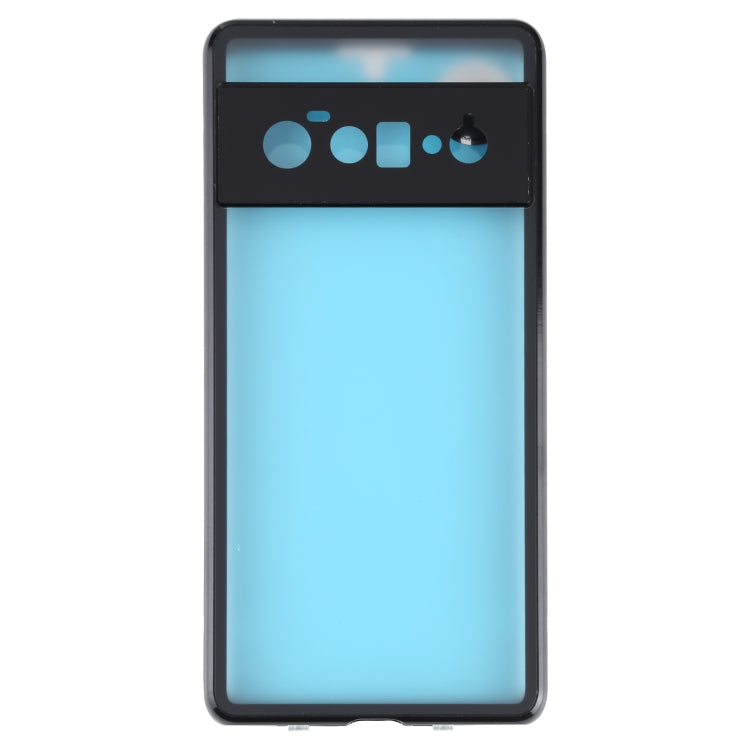 For Google Pixel 6 HD Magnetic Metal Tempered Glass Phone Case
