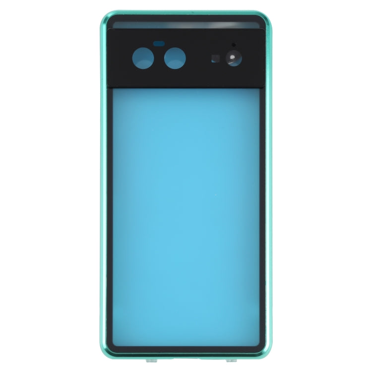 For Google Pixel 6 HD Magnetic Metal Tempered Glass Phone Case