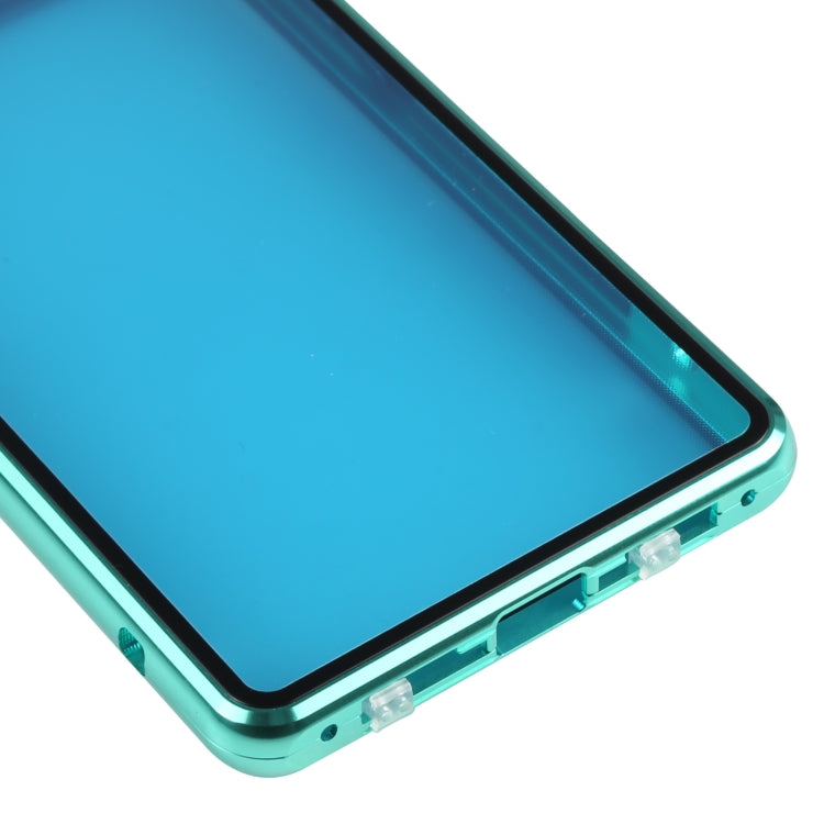 For Google Pixel 6 HD Magnetic Metal Tempered Glass Phone Case