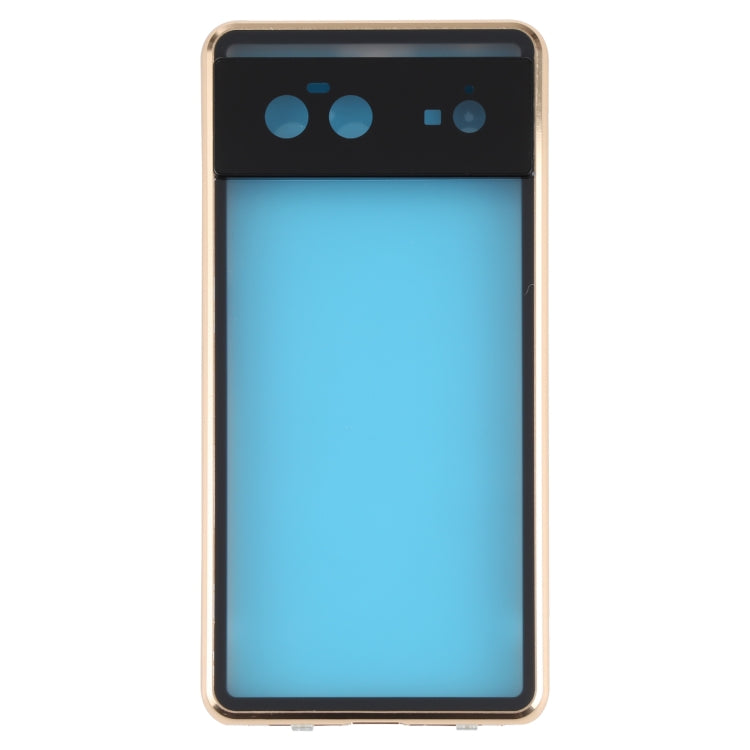 For Google Pixel 6 HD Magnetic Metal Tempered Glass Phone Case