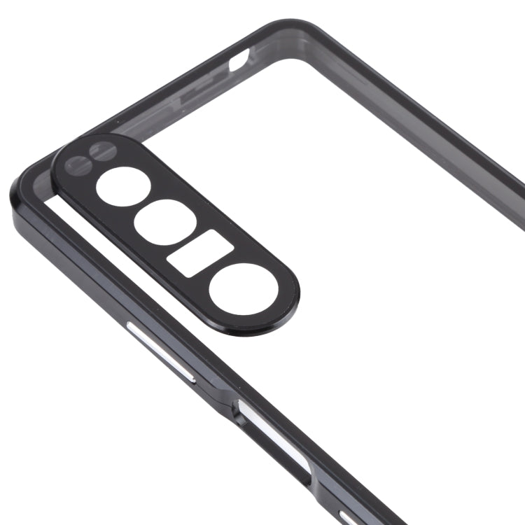 For Sony Xperia 1 III HD Magnetic Metal Tempered Glass Phone Case