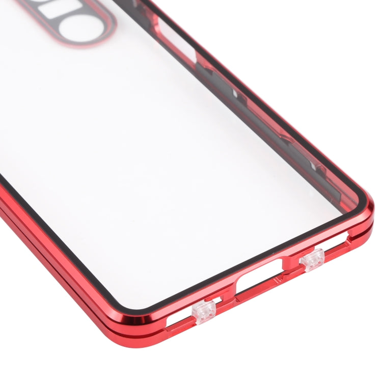 For Sony Xperia 1 III HD Magnetic Metal Tempered Glass Phone Case